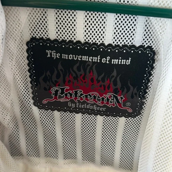 Stylish White Jacket with Black Accents - Picture 3 of 12